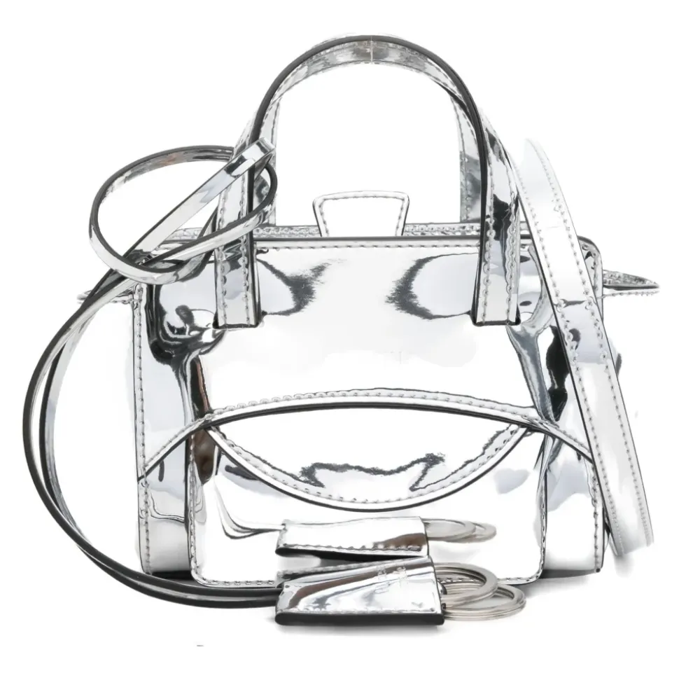 Flap XS Mirror Tote Bag