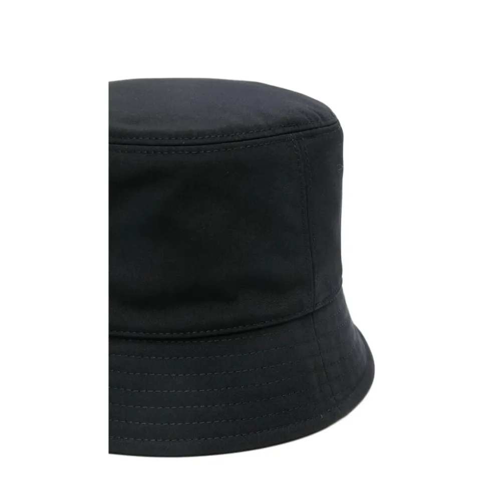 Flat Crown Narrow Brim Hat