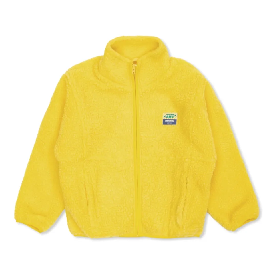 Fleece mit Logopatch