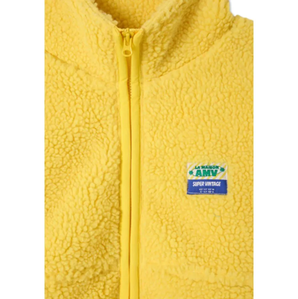 Fleece mit Logopatch