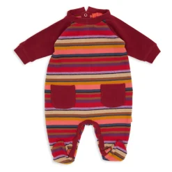 Fleece Strampler mit Füßen