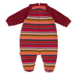 Fleece Strampler mit Füßen