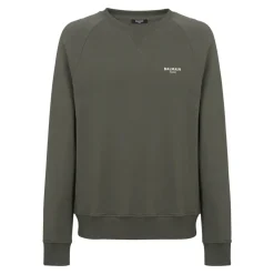 Flocked sweatshirt