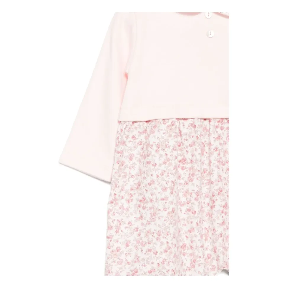 Floral Print Cotton Romper