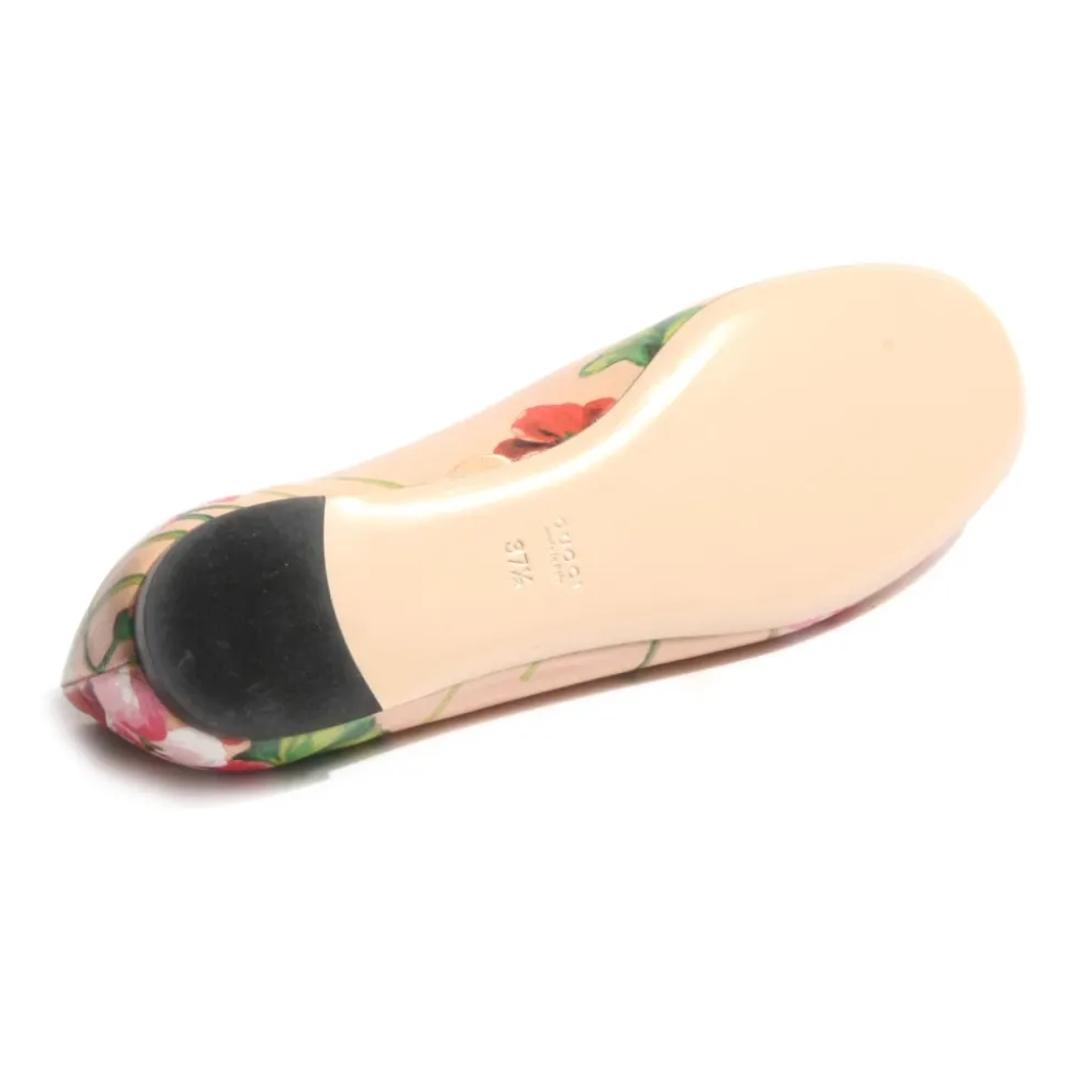 Florale Ballerina Schuhe Bloom Pink