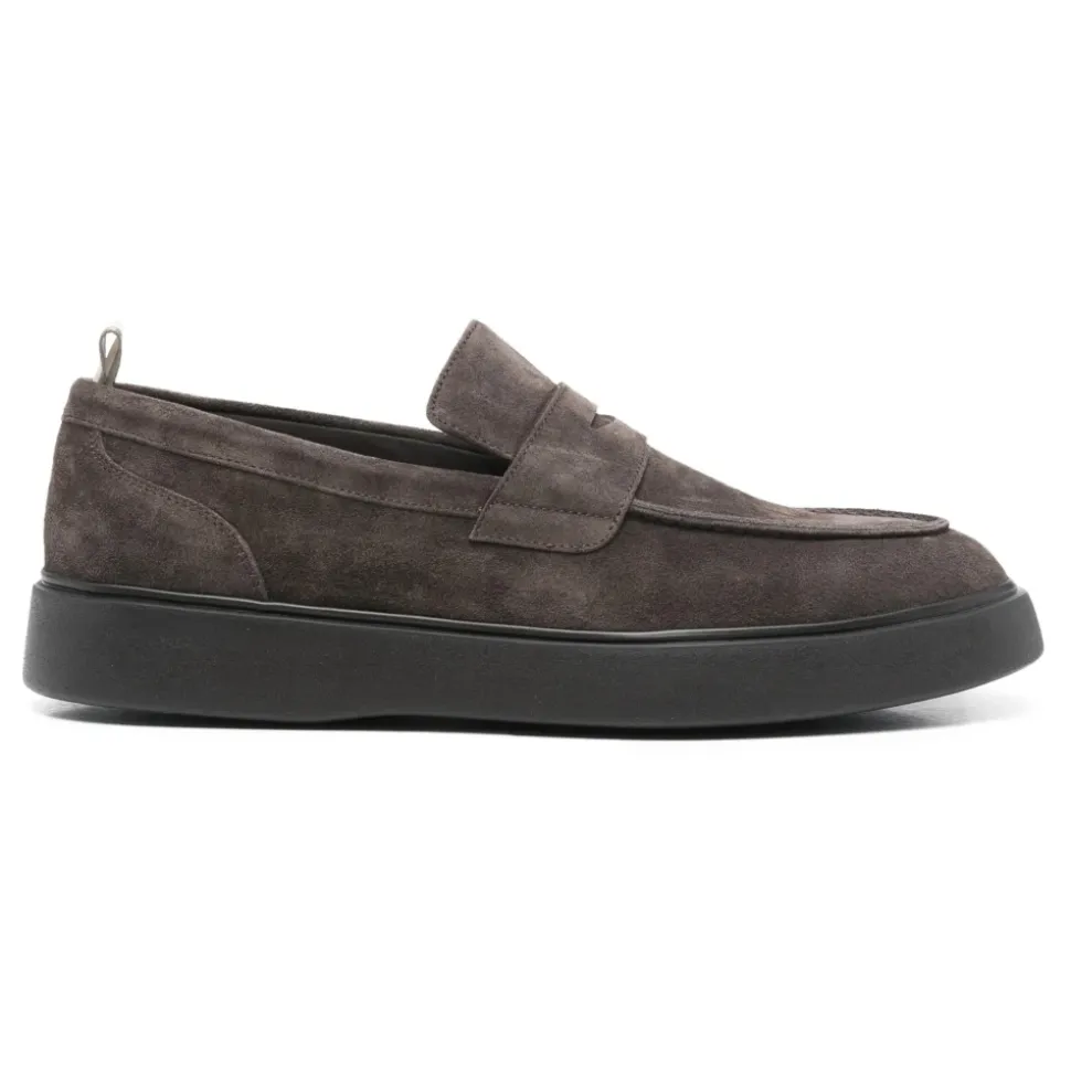 Frame 001 Suede Loafers