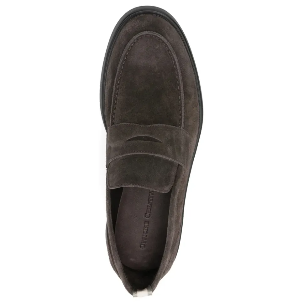 Frame 001 Suede Loafers