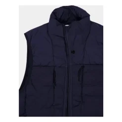 G100004 Nahtloser Tunnel Nylon Daunen Gilet