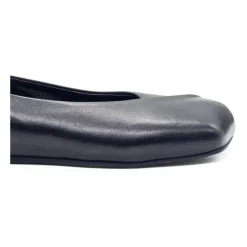 G34 Square – Schwarze gefaltete Ballerina
