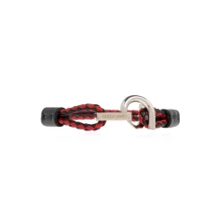Gancini Two-Tone Geflochtenes Lederarmband