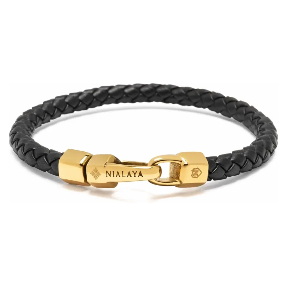 Geflochtenes Lederarmband