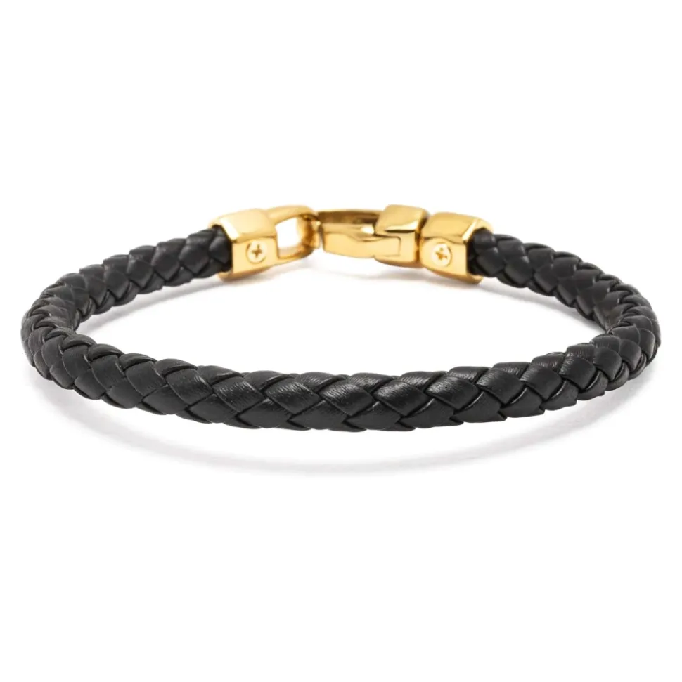 Geflochtenes Lederarmband