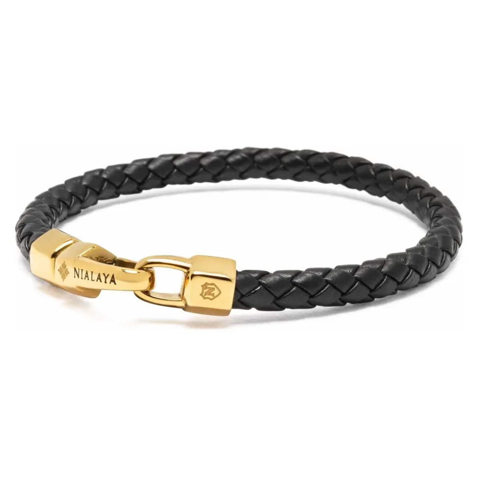 Geflochtenes Lederarmband