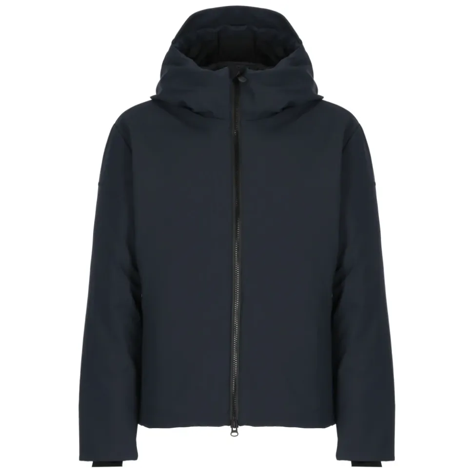 Gefütterte Jacke mit Kapuze