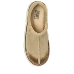 Gelbe Wildleder Lug Loafer Schuhe