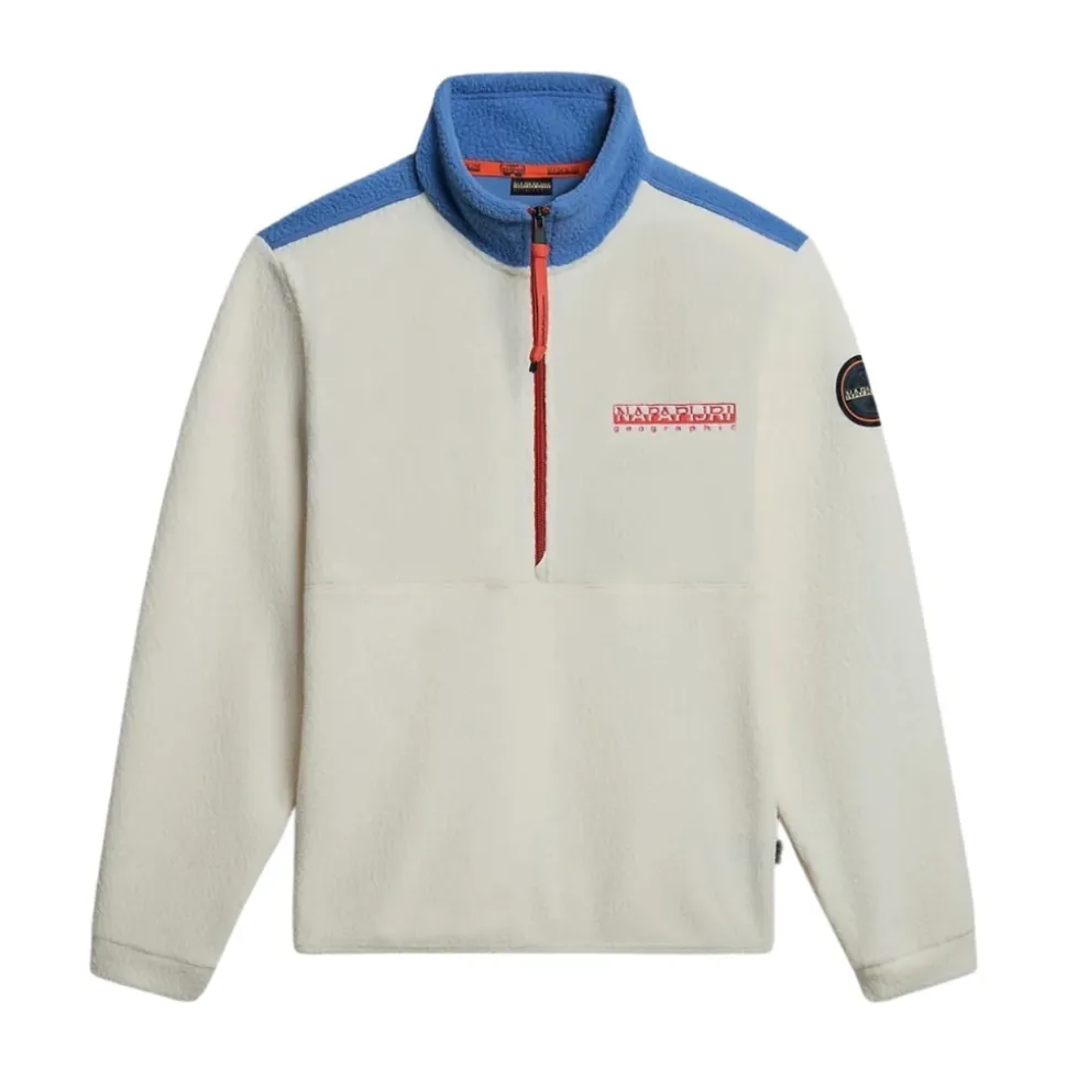 Gelber Half-Zip Fleece Anderby