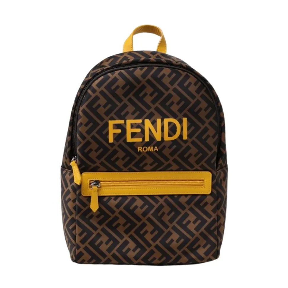 Gemusterter Logo-Rucksack