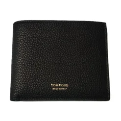 Genarbtes Leder Klassisches Bifold Portemonnaie