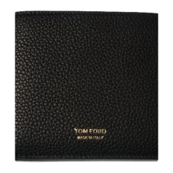 Genarbtes Leder Klassisches Bifold Portemonnaie