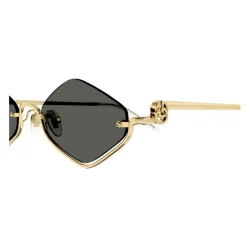 Geometric Frame Sunglasses