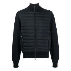 Gepolsterte Jacke mit Kontrastärmeln