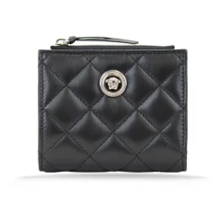 Gepolsterte Leder-Damenbrieftasche