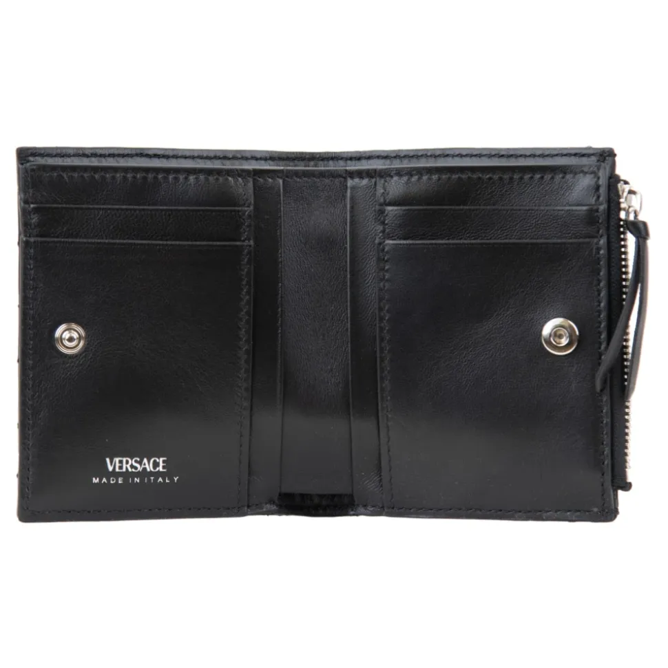 Gepolsterte Leder-Damenbrieftasche