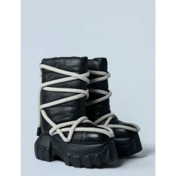 Gepolsterte Ledertraktorstiefel