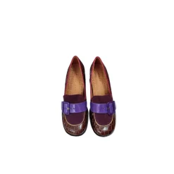 Geprägte Leder High Heel Pumps