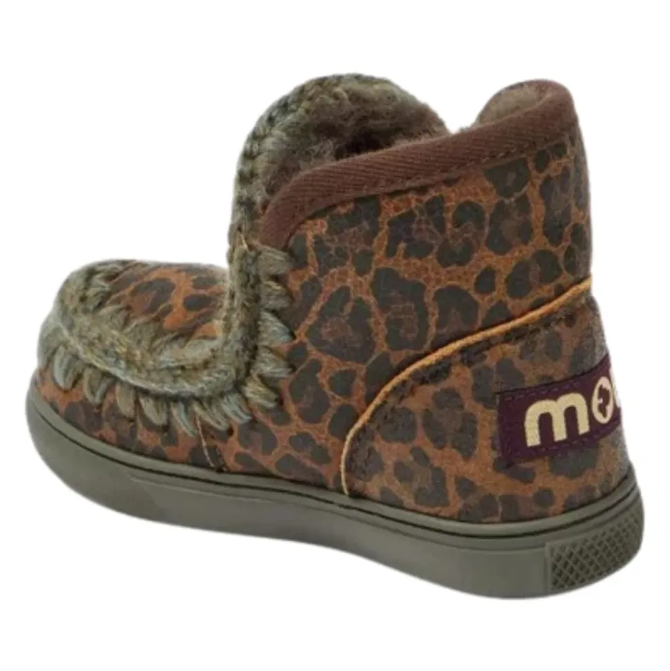 Gepunktete Flache Schuhe Eskimo Stil