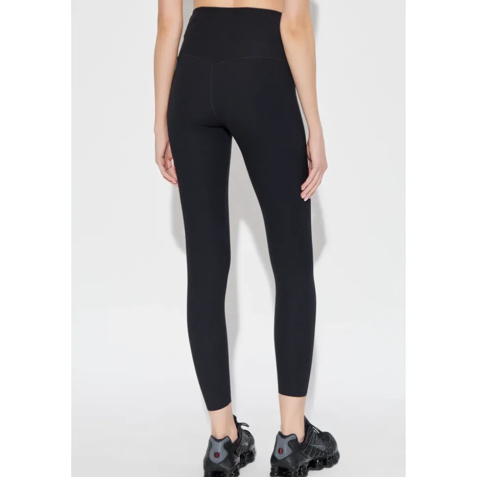 Gerippte Trainingsleggings