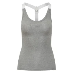 Geripptes Lurex-Top