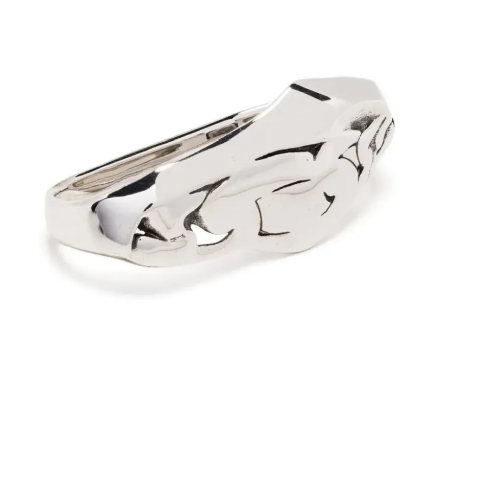 Geschmolzene Kette Doppelring