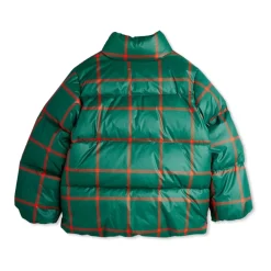 Gesteppte Jacke mit Karomuster