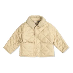 Gesteppte Jacke mit Kordkragen