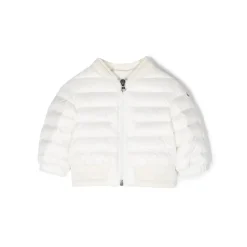 Gesteppte, wattierte Jacke mit Logo-Patch