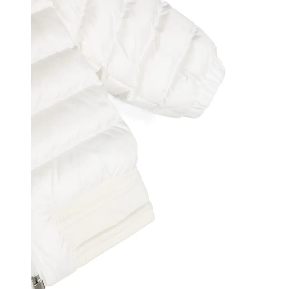 Gesteppte, wattierte Jacke mit Logo-Patch