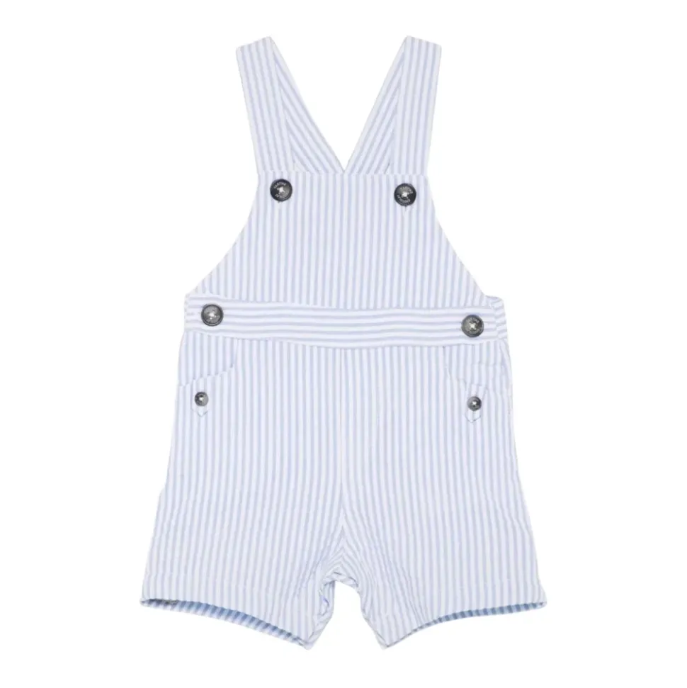 Gestreifte Latzhose Shorts für Babys