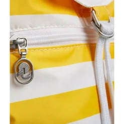 Gestreifte Vertikale Tasche Weiß Unisex