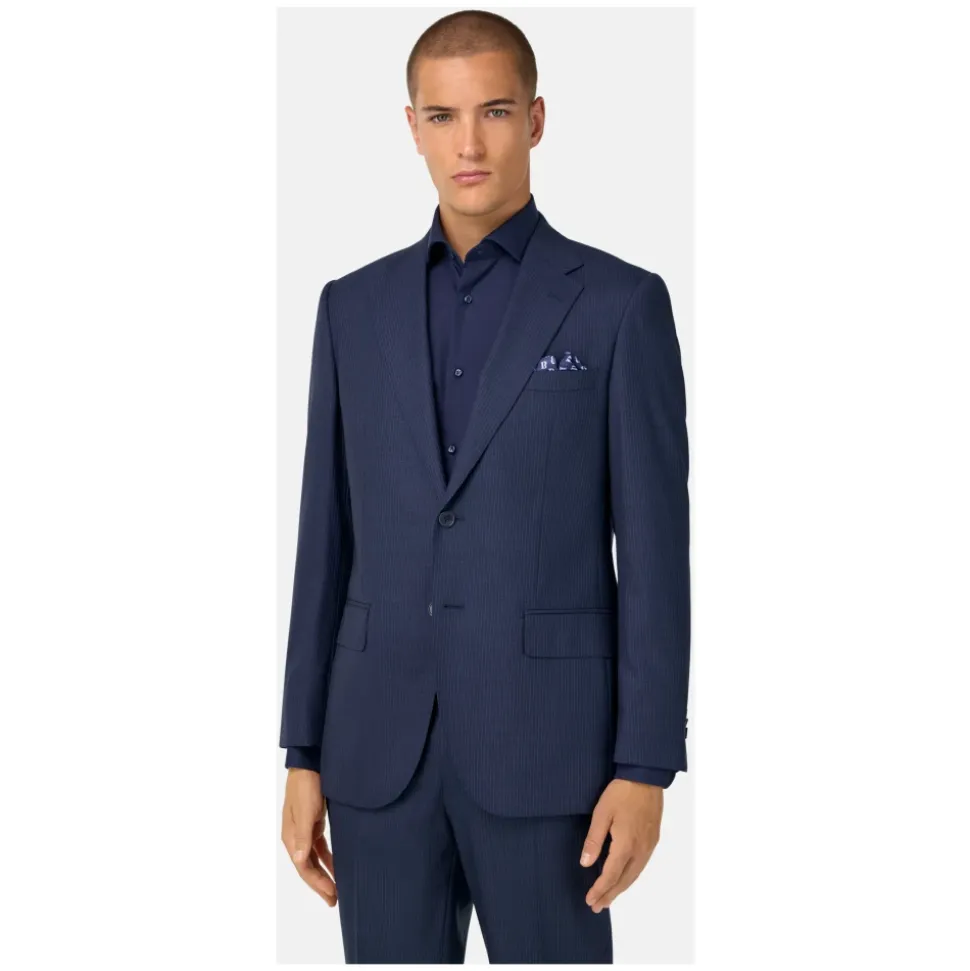 Gestreifter Wollanzugstil Firenze