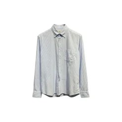Gestreiftes Hemd mit Button-Down-Kragen