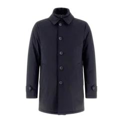 Gestrickter Halbmantel Trenchcoat