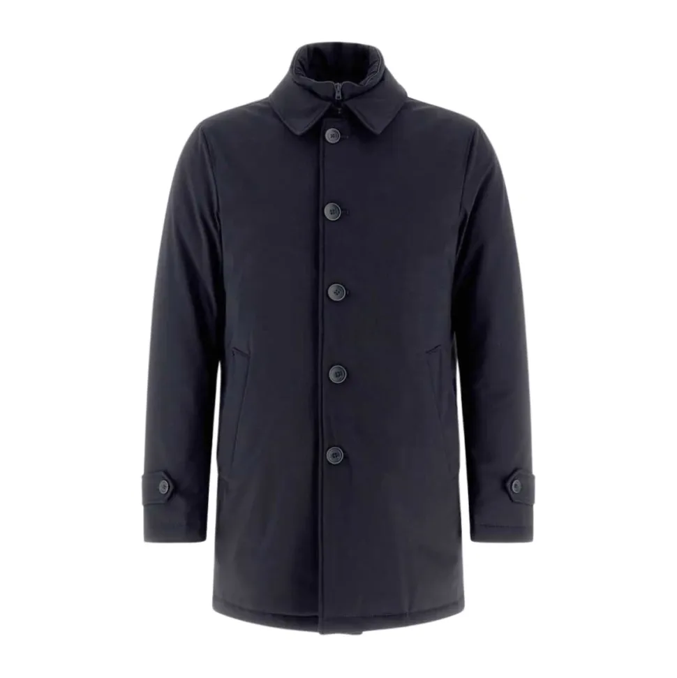 Gestrickter Halbmantel Trenchcoat