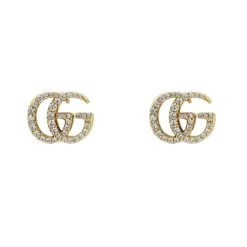 GG Marmont Crystal Earrings