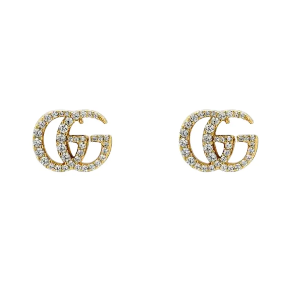 GG Marmont Crystal Earrings