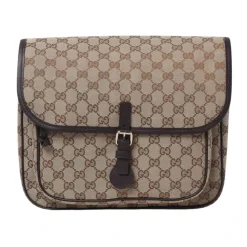 GG Monogram Canvas Schultertasche