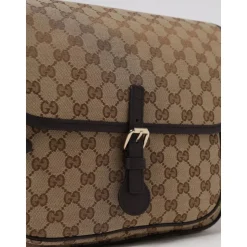 GG Monogram Canvas Schultertasche