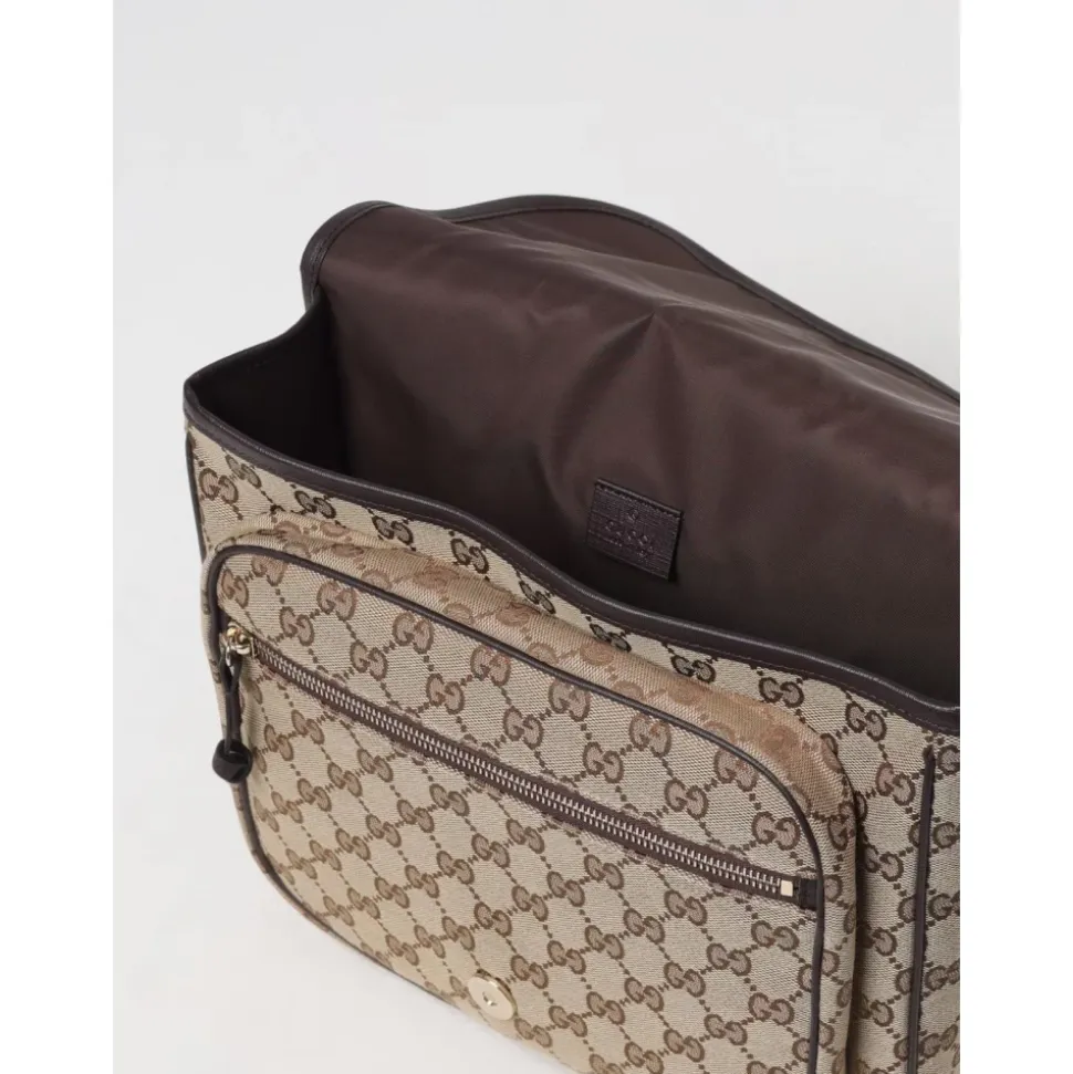 GG Monogram Canvas Schultertasche