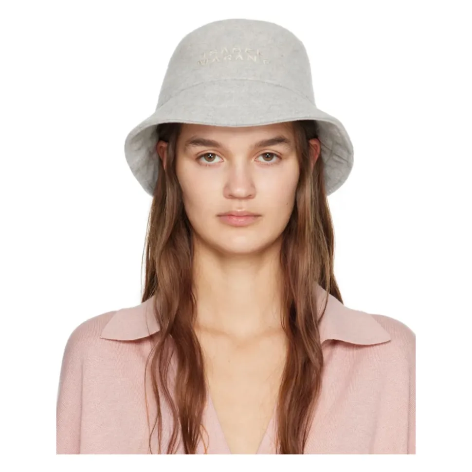 Giorgia Wollfilz Logo Bucket Hat