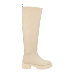 Glattleder-Stiefelette